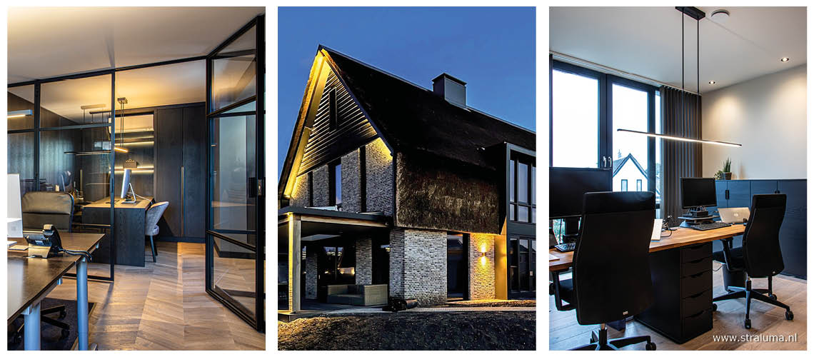 Bedrijfsverlichting voor uw kantoor aan huis | Straluma BV