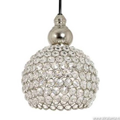 Romantische hanglamp kristal Eva
