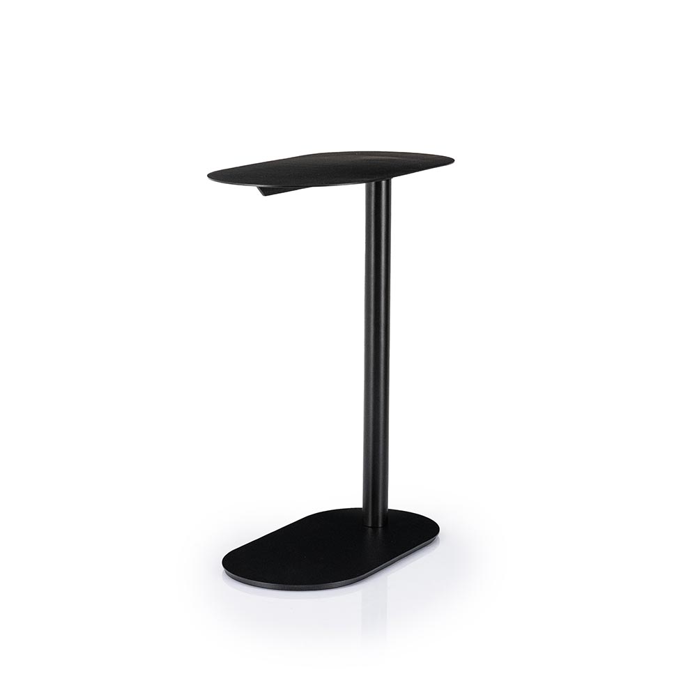Laptoptafel zwart 43x24x55 cm