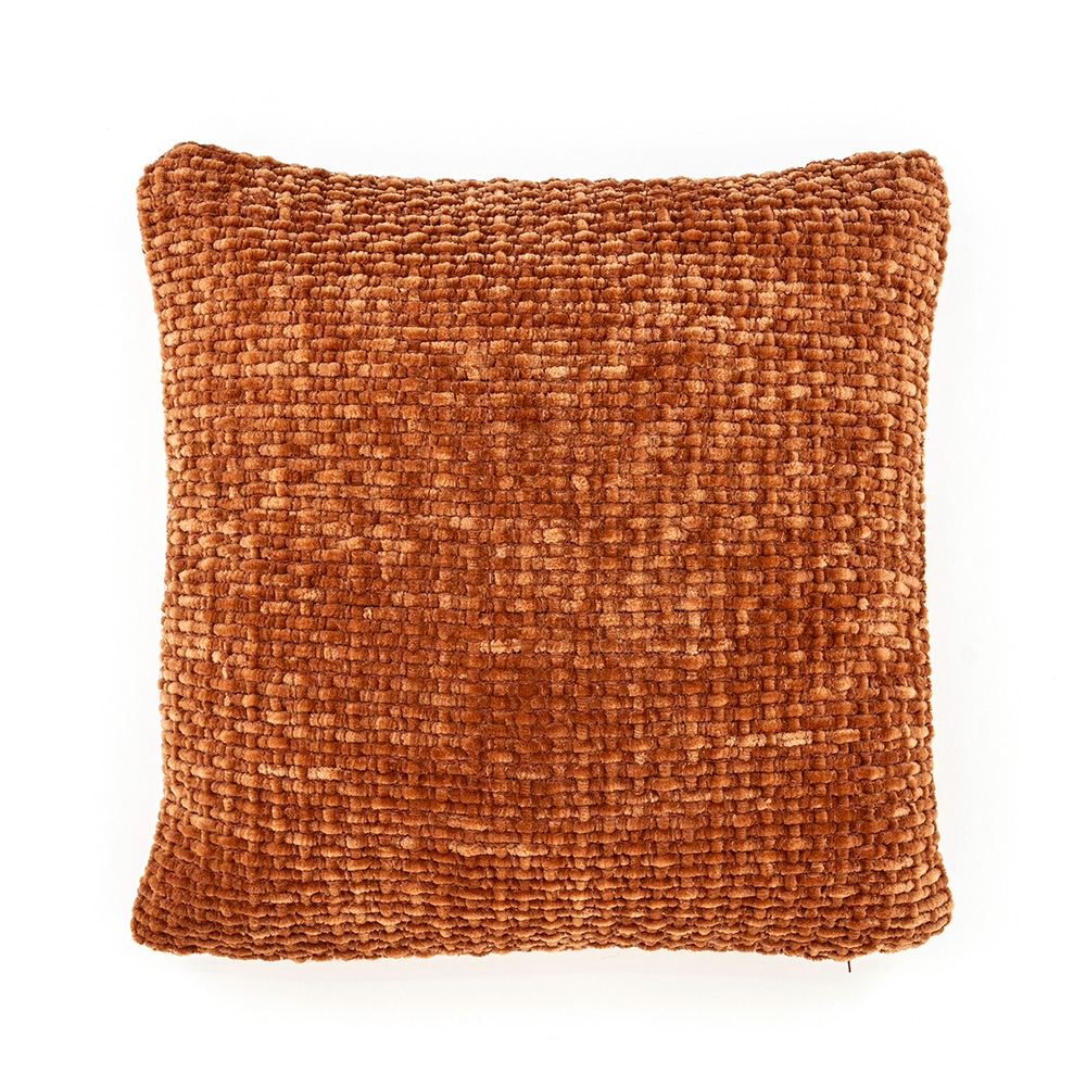 Kussen “Hyde” – Terracotta (50 × 50 cm)