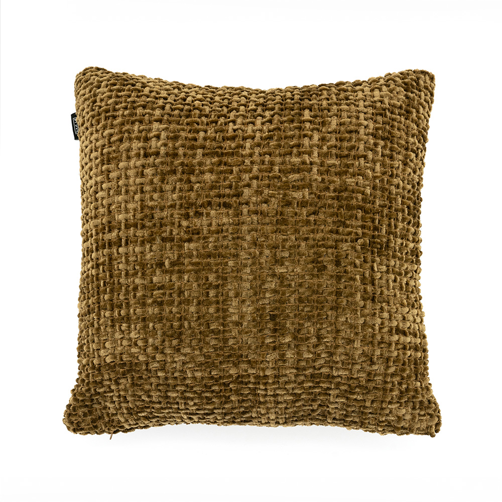 Kussen “Hyde” – Mustard (50 × 50 cm)