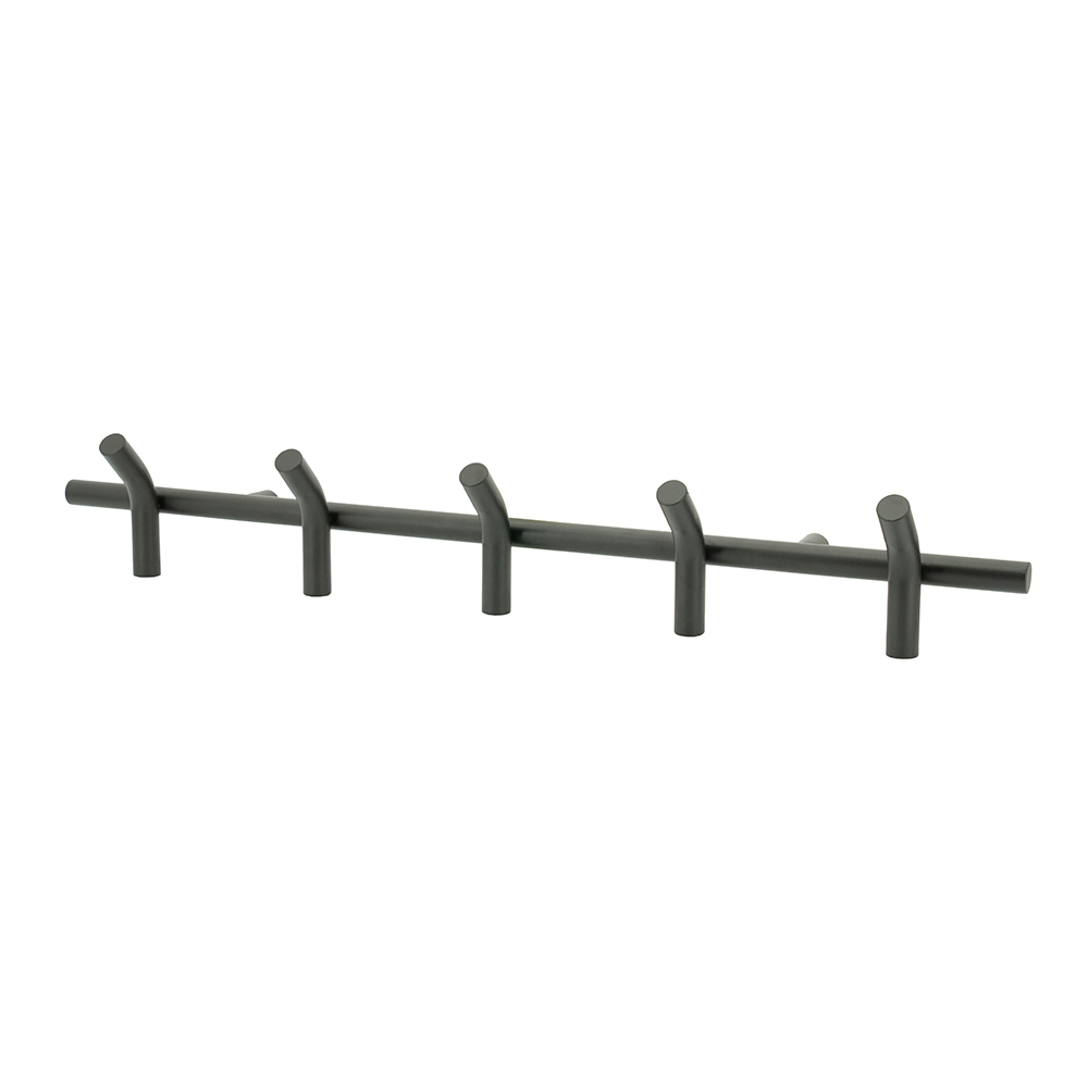 Kapstok met 5 haken – Zwart