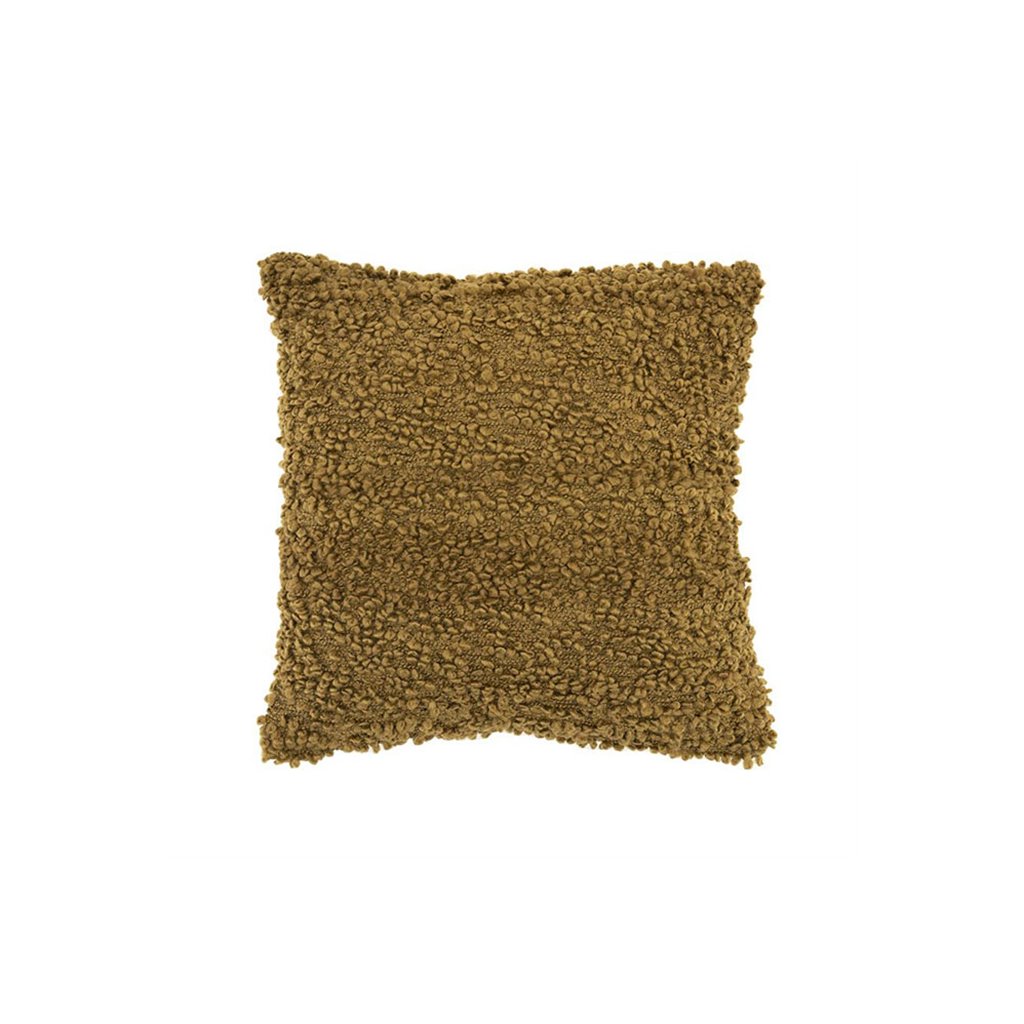 By-Boo kussen Vista in de kleur mustard