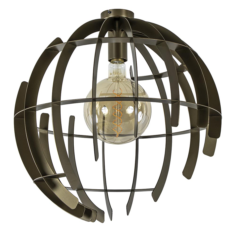 Plafondlamp Terra 60 oud messing