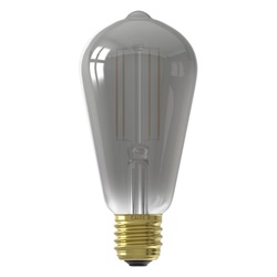 Calex Smart Home E27 LED filament smoke ST64