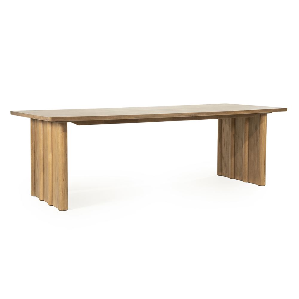 Eettafel bruin