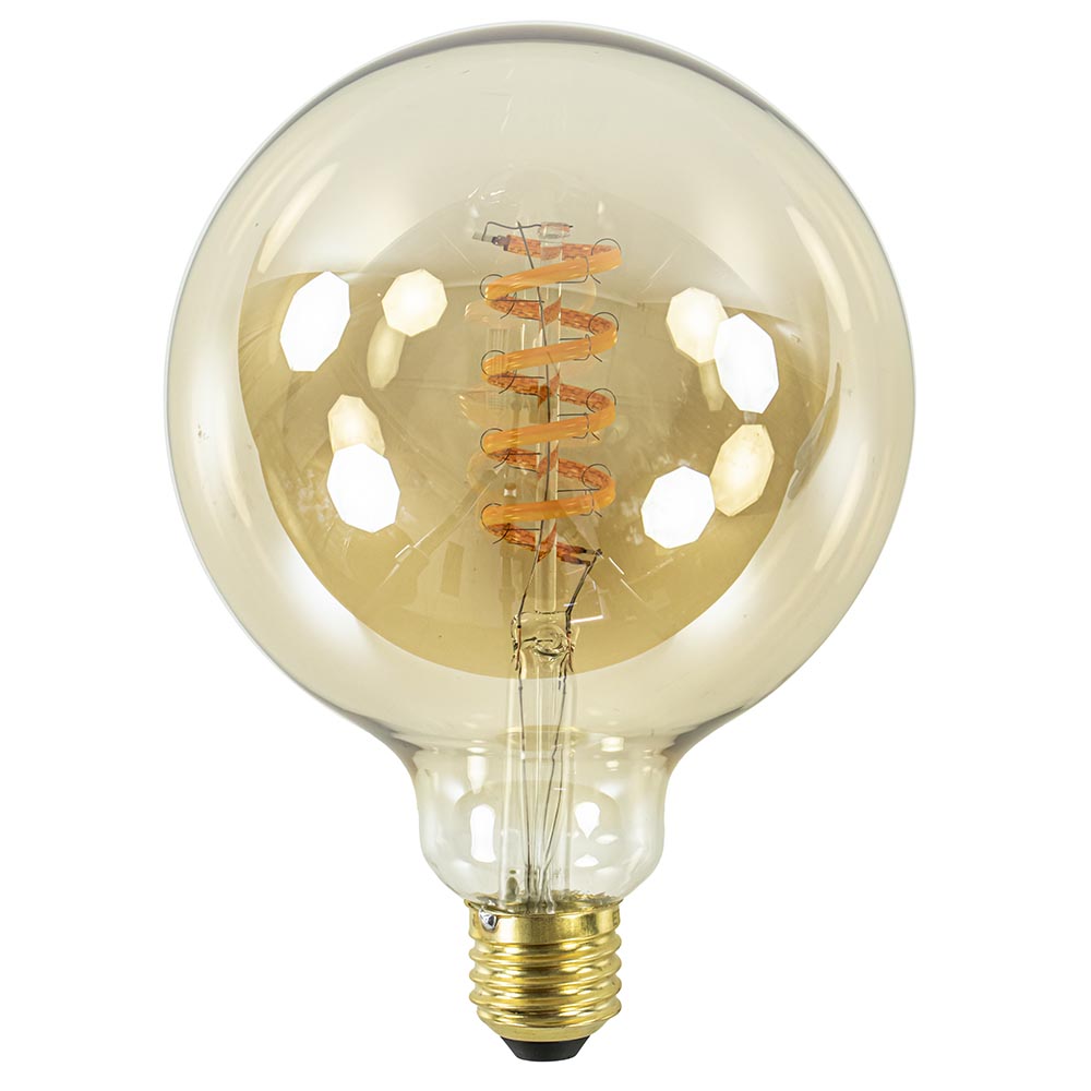 Led globe 125mm e27 gold 3-step dim mem