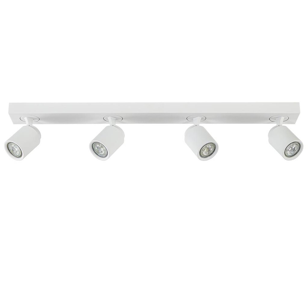 Plafondspot Razza 4L balk wit gu10