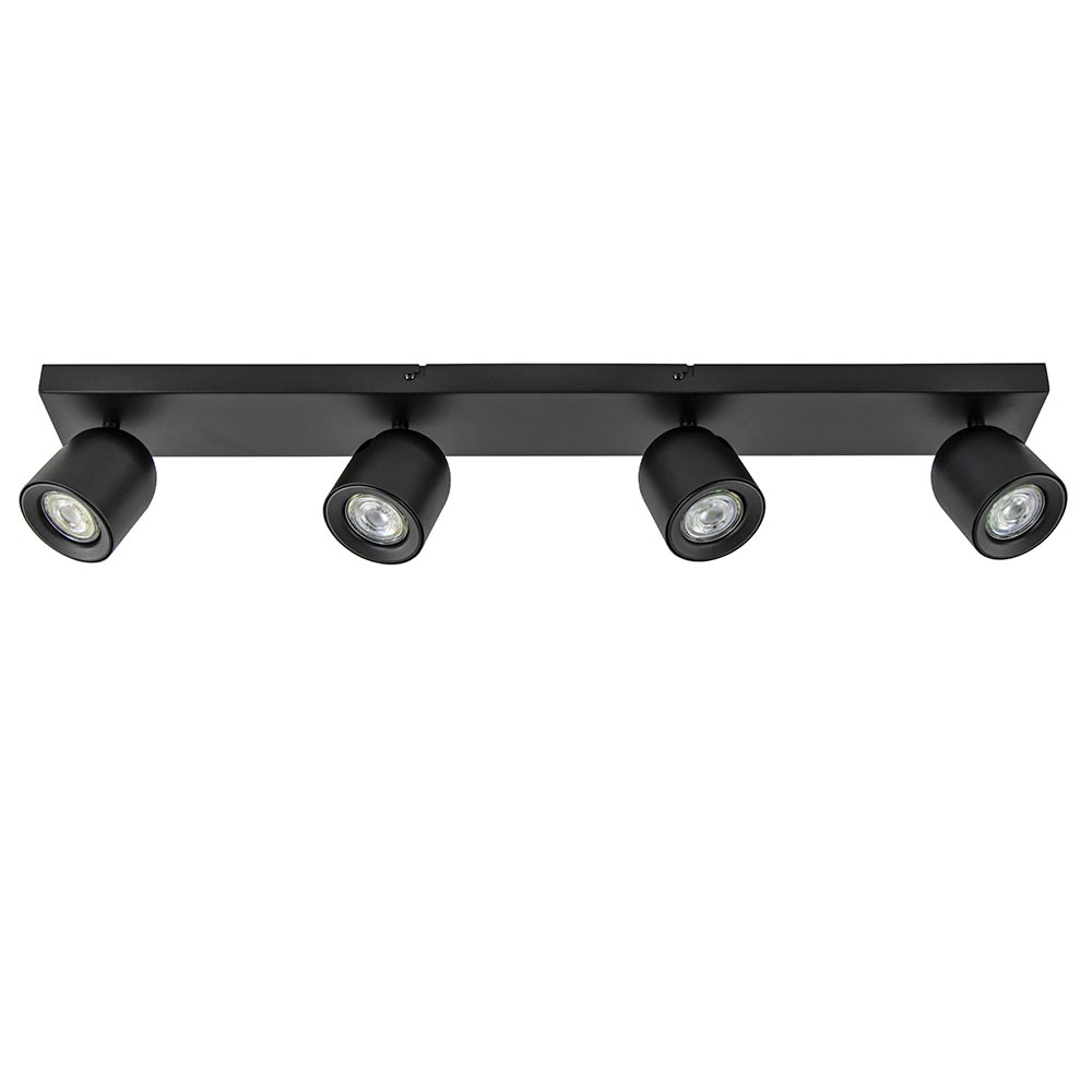 Plafondspot Solare 4l balk zwart