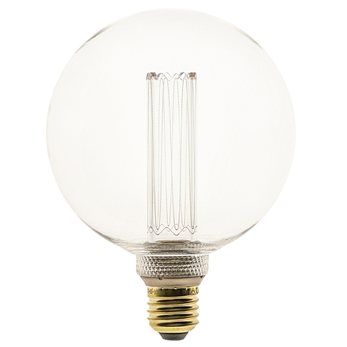 Led globe helder 125mm 2200K 3-st mem