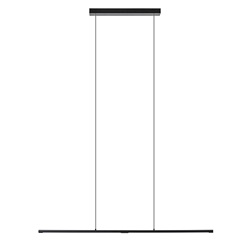 Hanglamp buis 110cm zwart 3-step dim