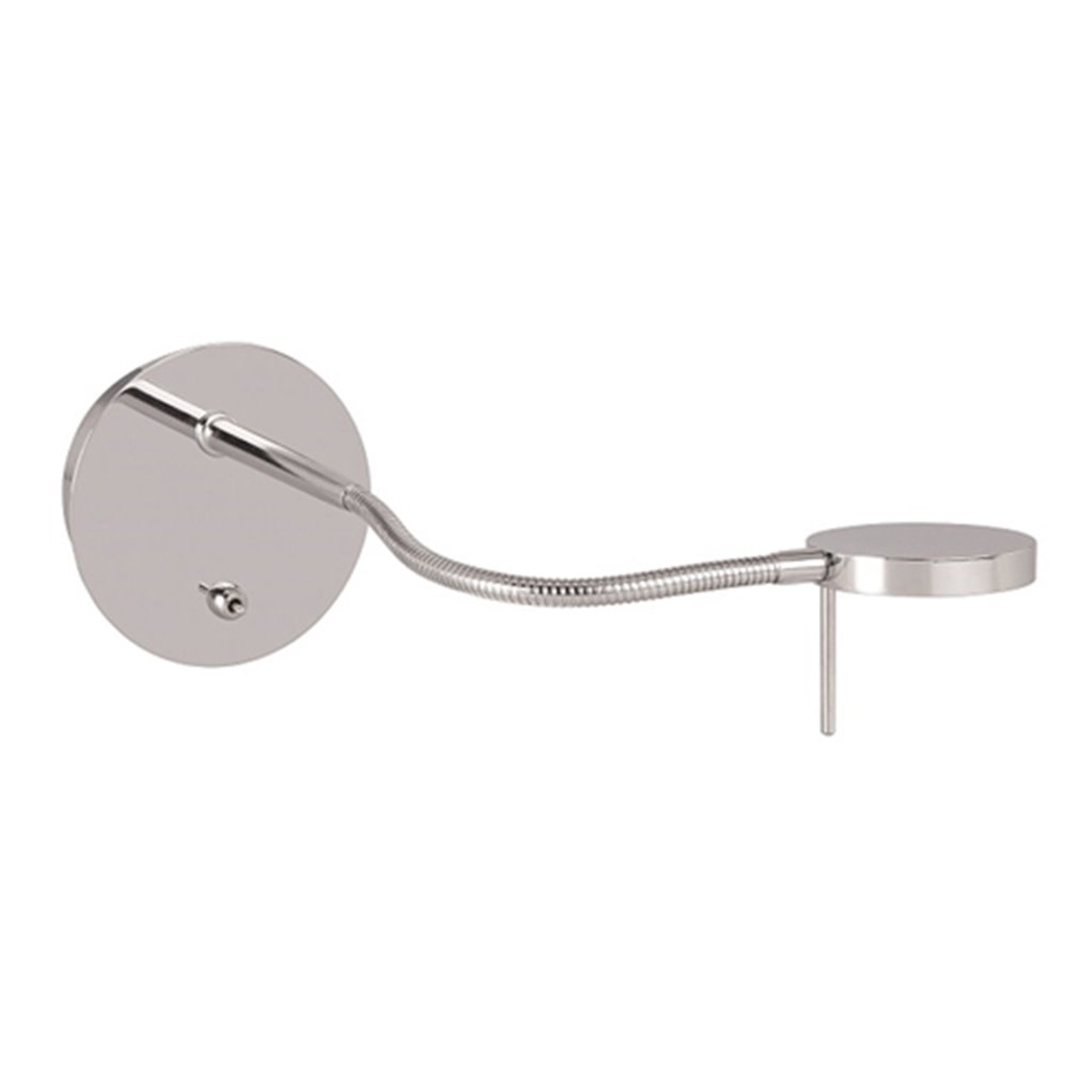 Wandlamp LED Milano chroom verstelbaar