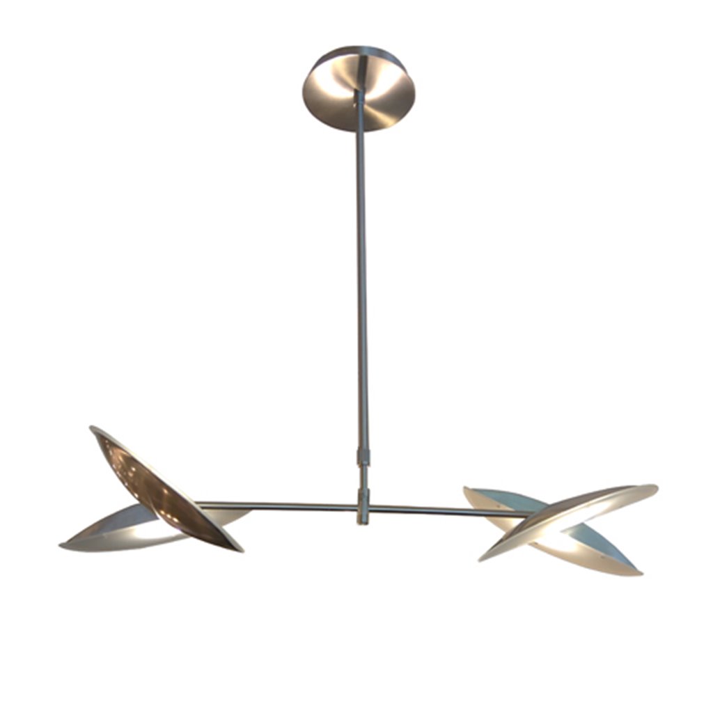 Hanglamp LED staal verstelbaar