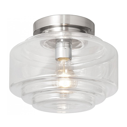 infrastructuur Werkwijze feit Plafondlamp Art Deco helder glas | Straluma