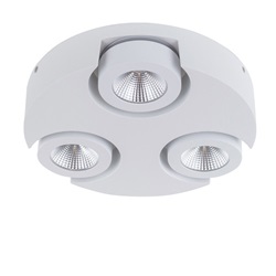 Witte design plafondlamp Montreal LED