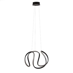 Moderne design hanglamp LED zwart