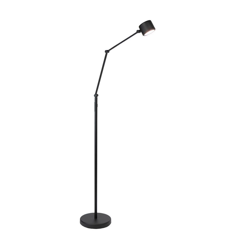 Vloerlamp zwart
