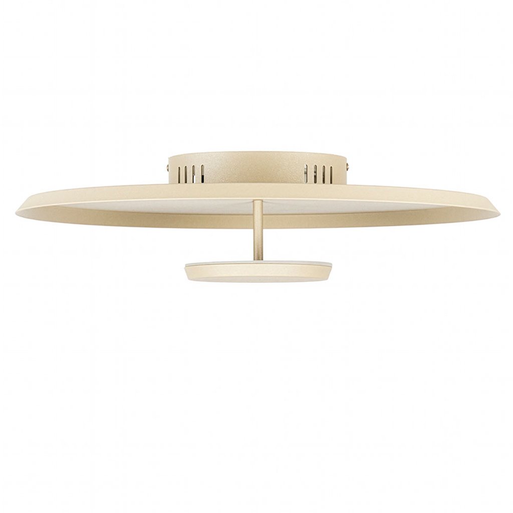 Moderne ronde plafondlamp in zand large