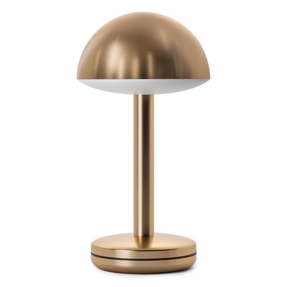 Luxe LED tafellamp oplaadbaar goud dimbaar