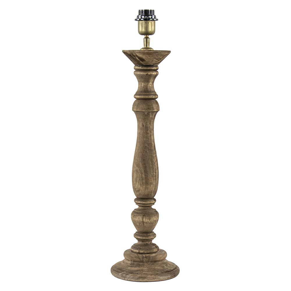 Opstand Zullen Klik Grote houten lampvoet Bellini Light and Living | Straluma