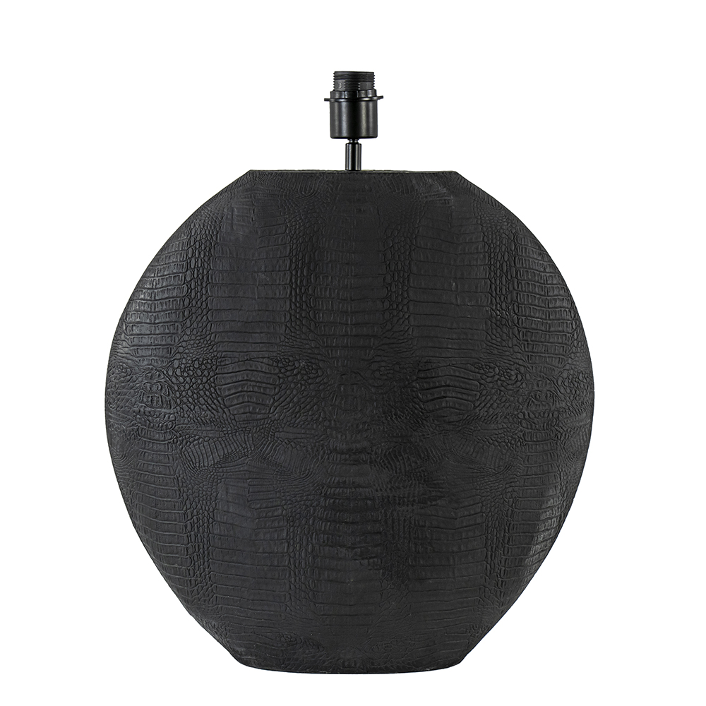 Light and Living lampvoet Skeld mat zwart groot