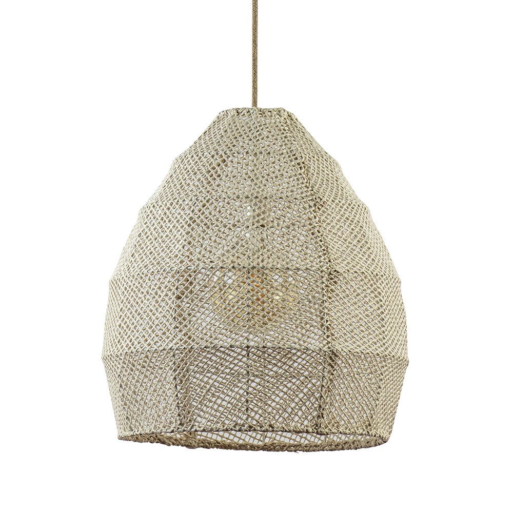 Hanglamp Makassar 42 textile crème