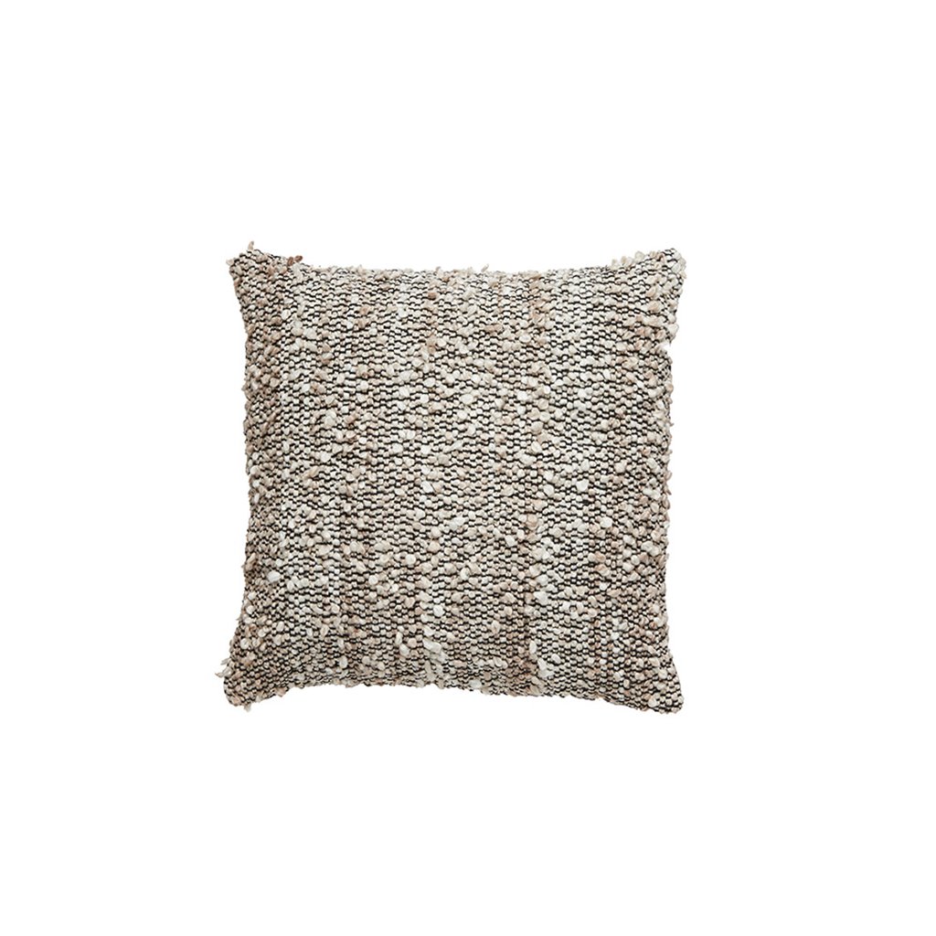Light&living kussen mezoki in bruin boucle