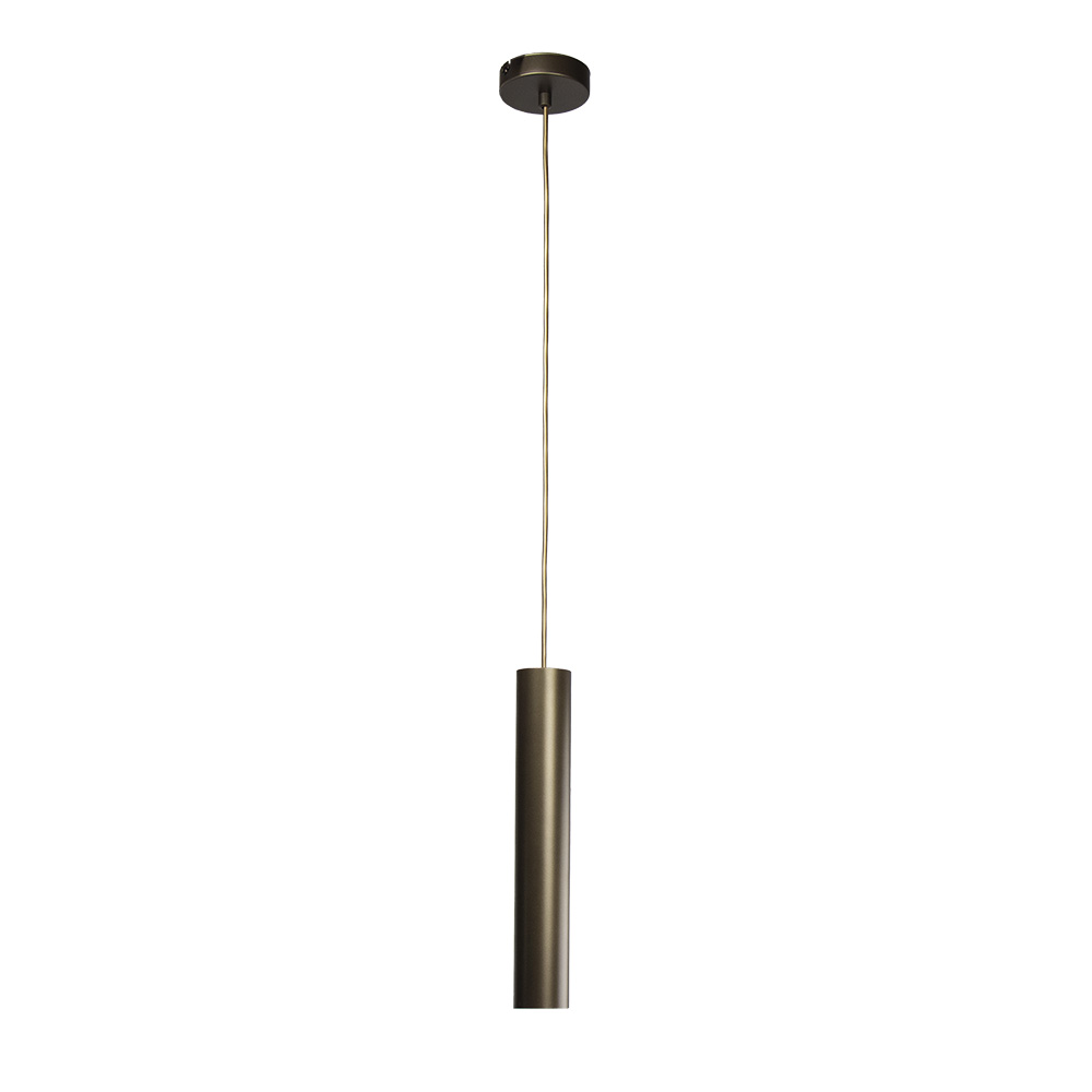 Hanglamp Cilinder - Donker Brons