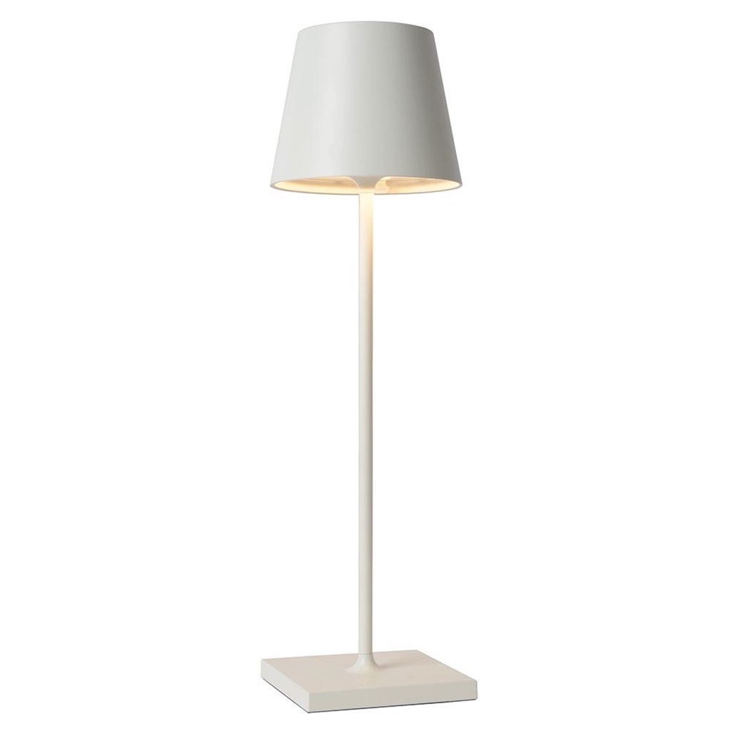 Geleend Heerlijk Waarschijnlijk Draadloze tafellamp wit met dimbaar LED | Straluma