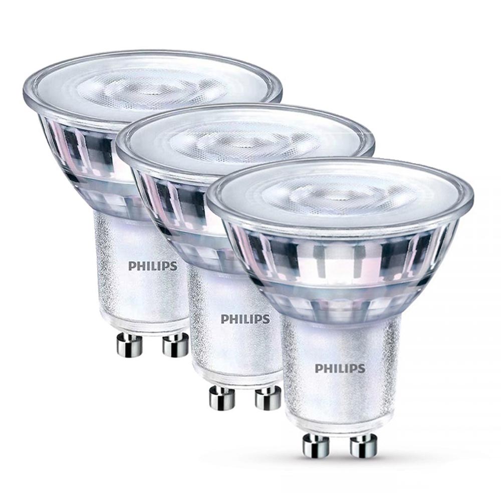 Led 3.8w 345lm gu10 3-pack dimb.warmglow