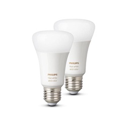 Philips Hue white and color ambiance E27 lamp Bluetooth 2-pack