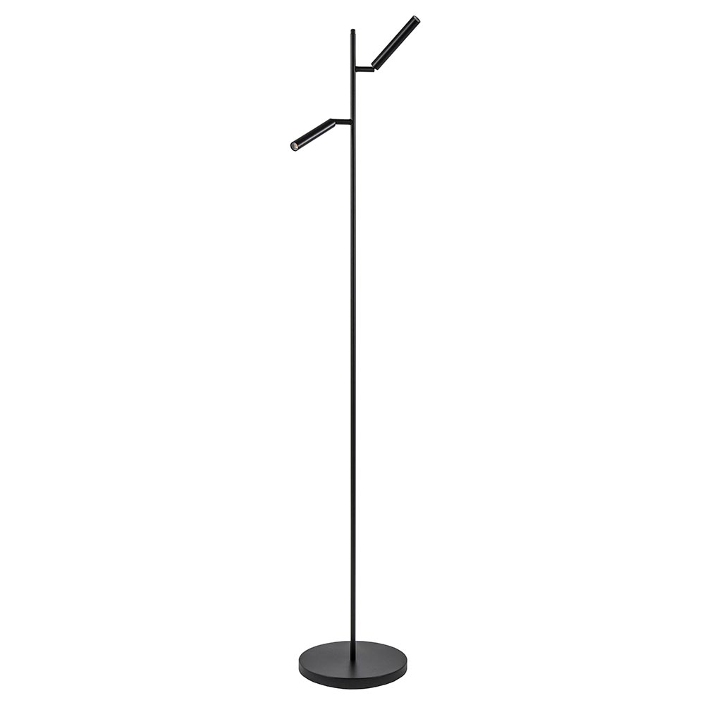 Leeslamp Flute 2l zwart dim-to-warm