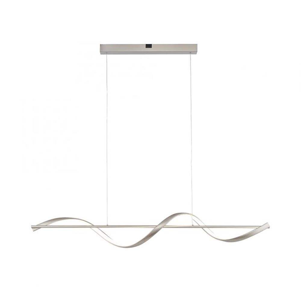 Smart hanglamp spiraal staal