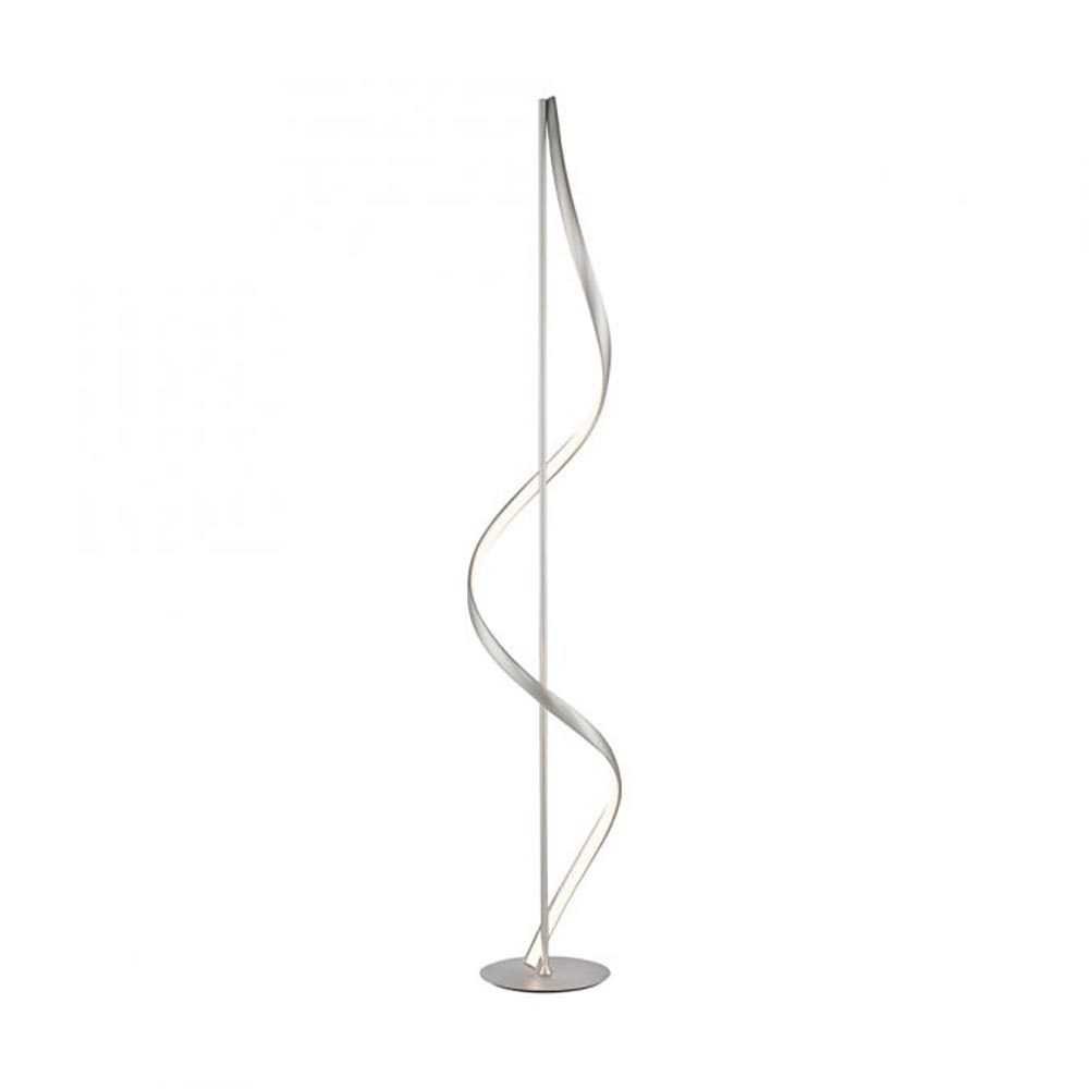 Smart LED vloerlamp sierlijk staal dimbaar