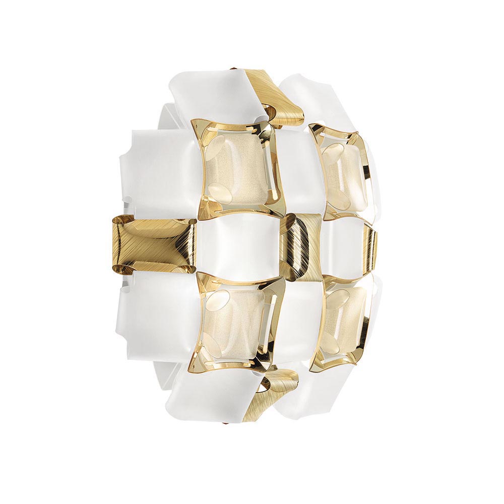 Plafondlamp Mida gold 32cm