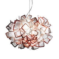 Design hanglamp Clizia oranje 53 cm
