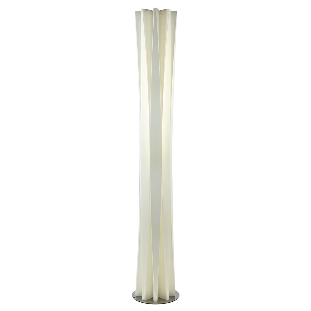Grote design vloerlamp Bach licht goud inclusief dimmer