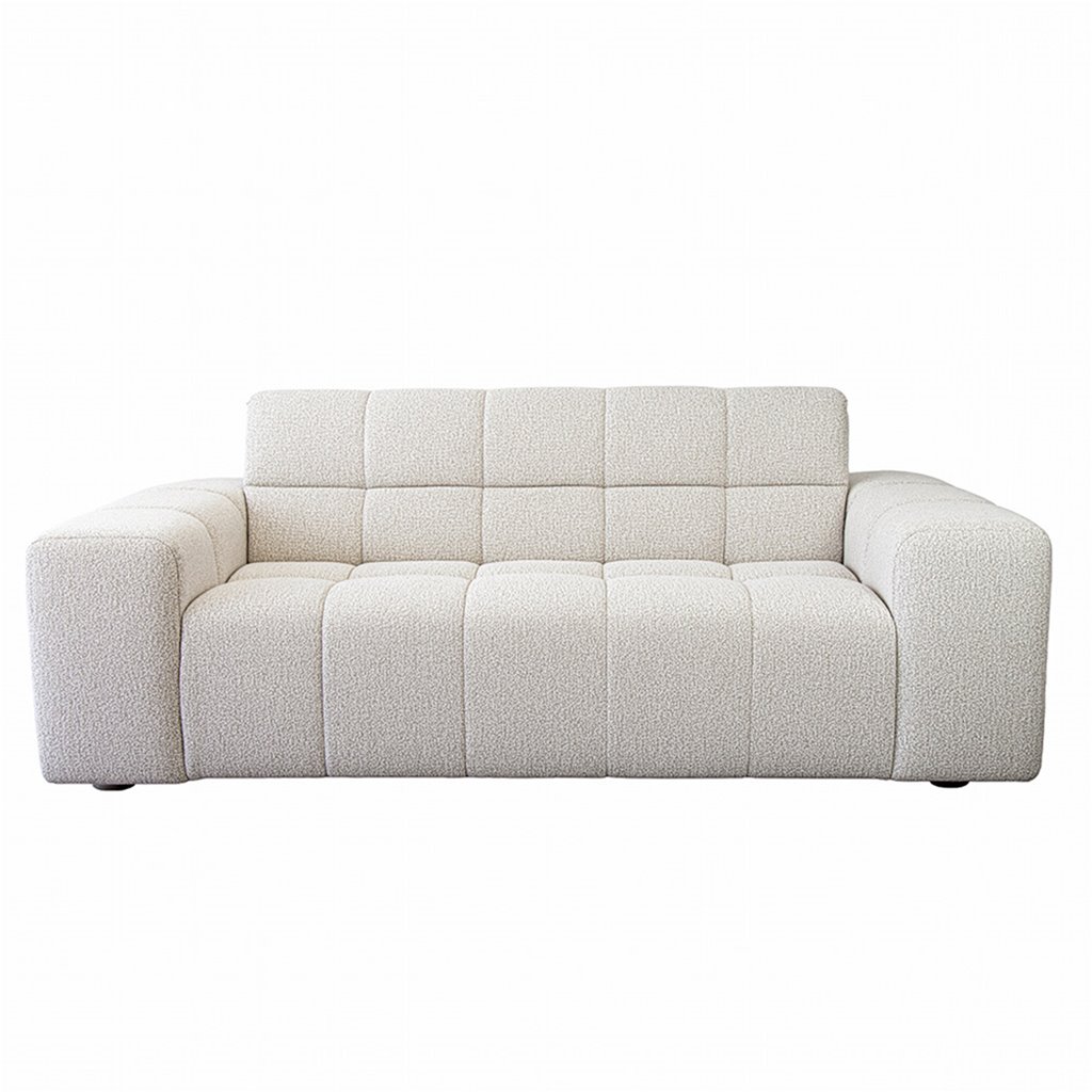 Modulaire Sevn Veronique hoekbank 2-zits in stof Lodge Linen crème wit