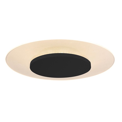 Plafondlamp Lido zwart 42cm indirect