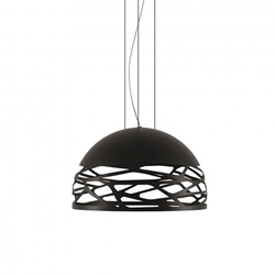 Hanglamp Kelly Dome zwart 50cm