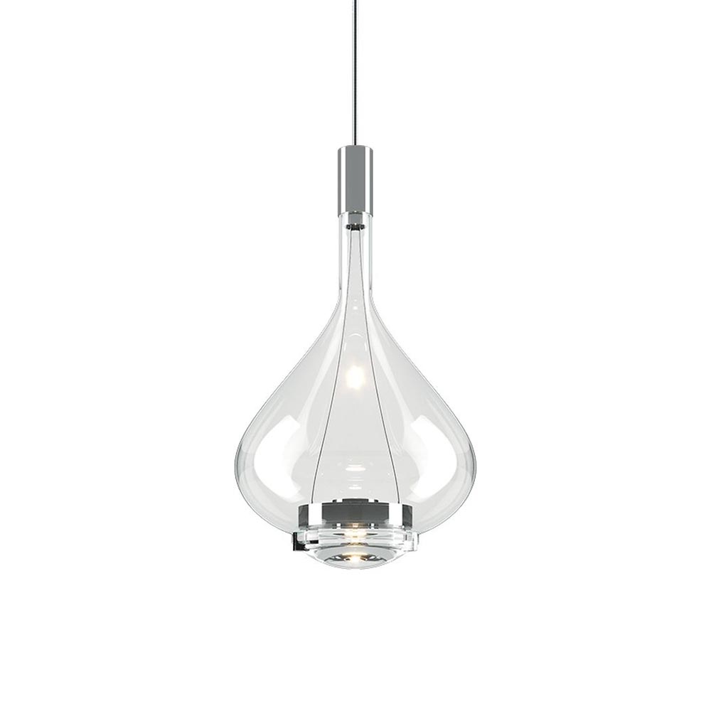 Hanglamp Sky-fall medium clear inclusief LED