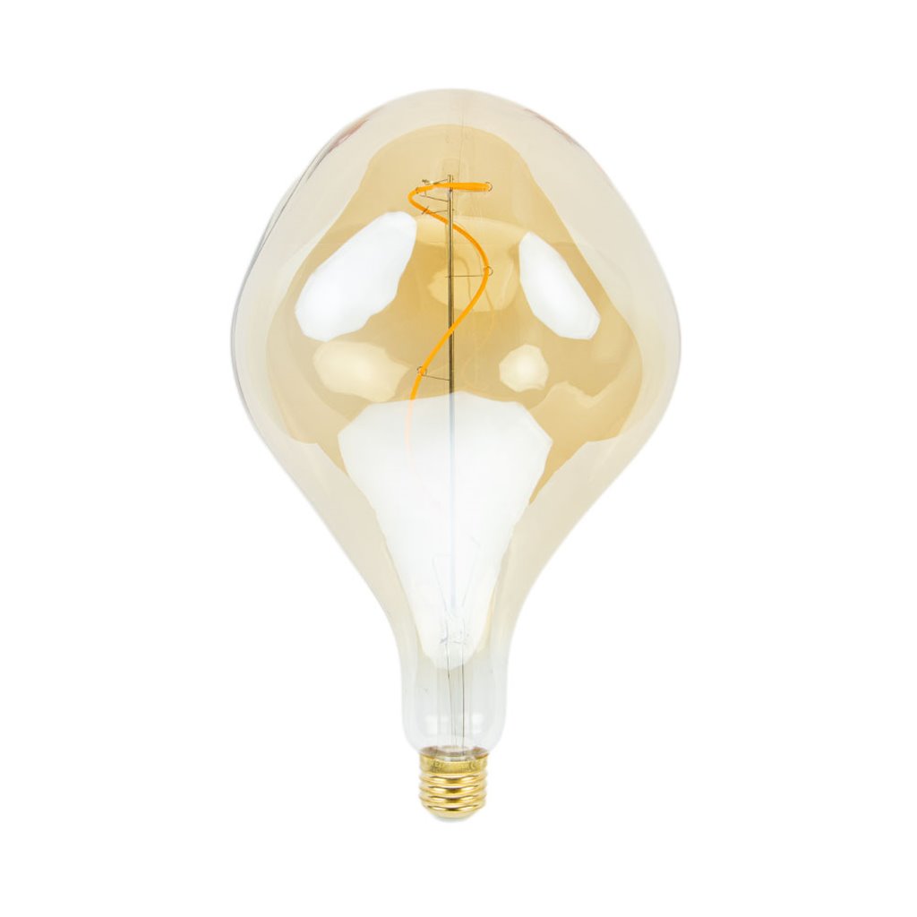Lichtbron LED E27 - 2100K | 400lm | Dimbaar - Amber | Ø16,5cm