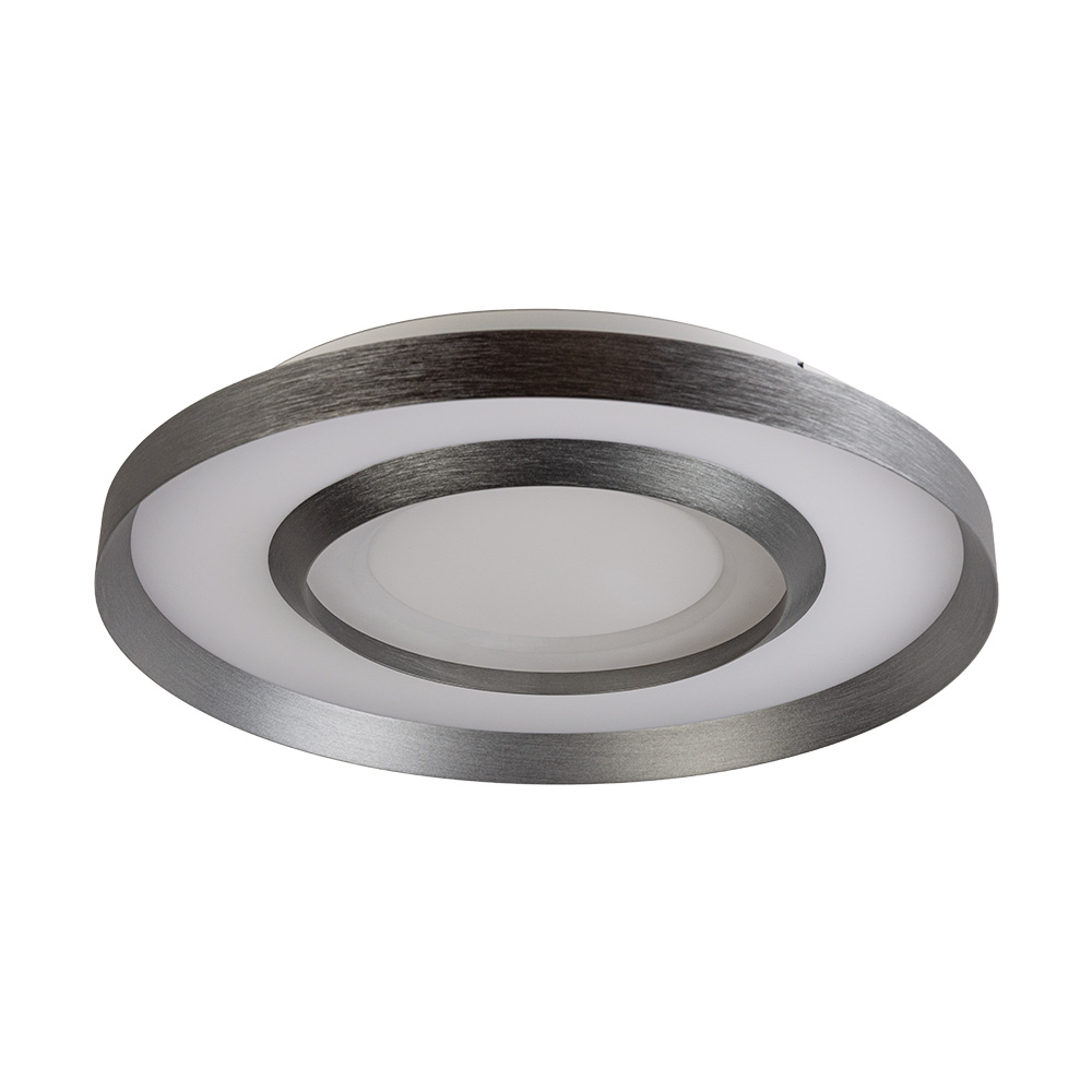 Plafondlamp Tronn Ø50 cm - Donker grijs/wit | 3-standen dimbaar