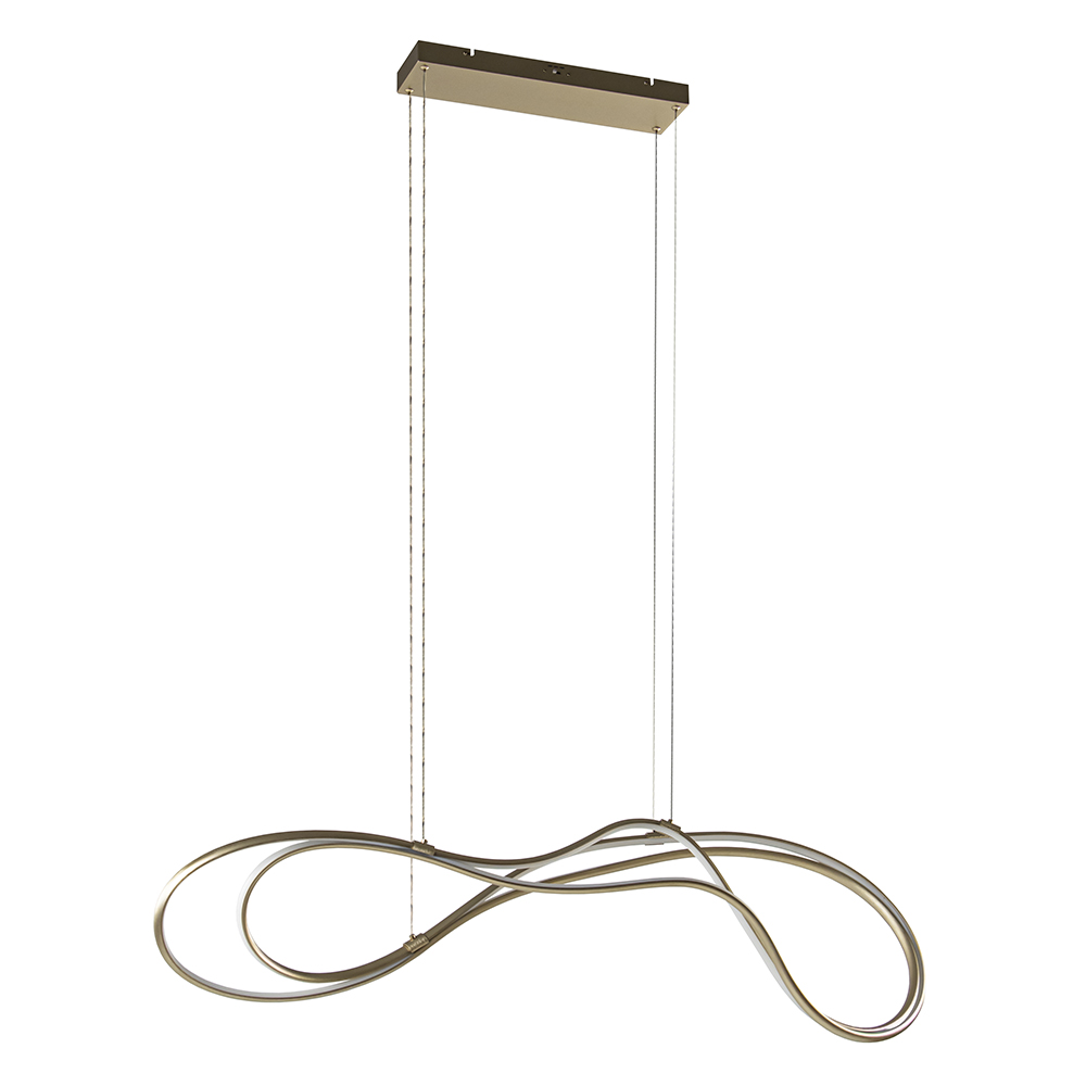 Hanglamp Nala matgoud 3-switchdim cct
