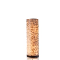 Tafellamp 55 cm cilinder creme schelpen
