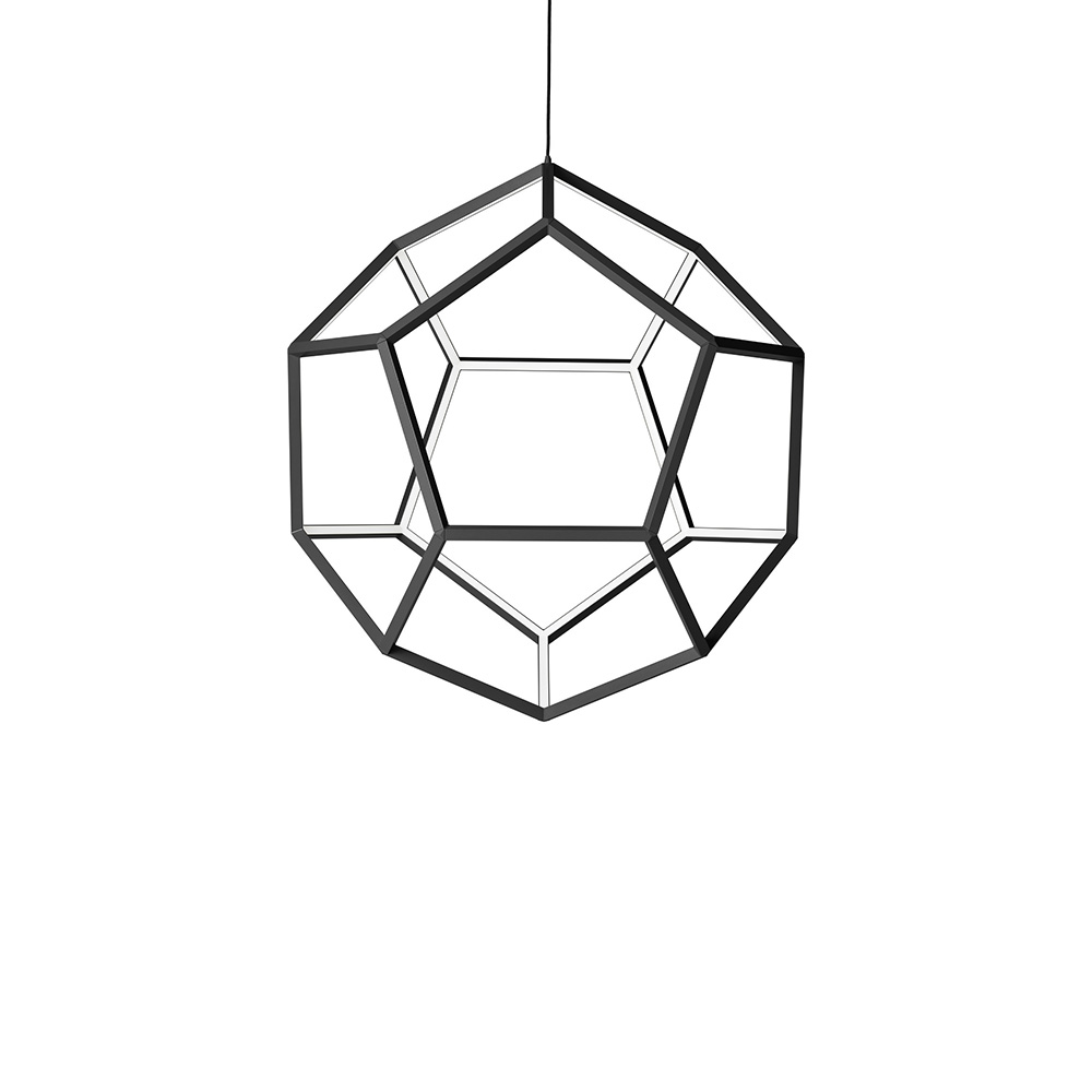 Hanglamp Dodeca 50 zwart