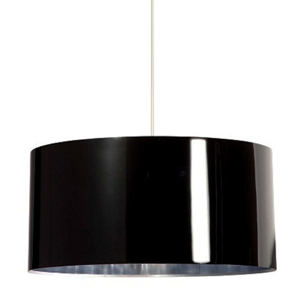 Hanglamp Zwart hoogglans Groot