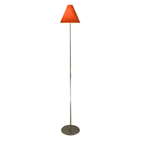 Meer Traditie definitief Modern staande lamp Cappello oranje | Straluma