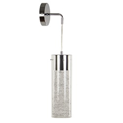 Moderne glazen wandlamp cilinder