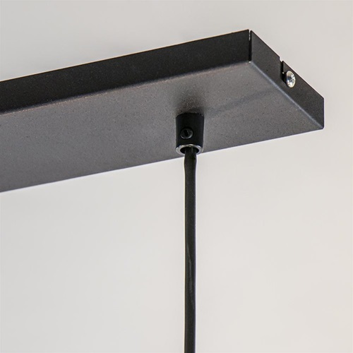 Hanglamp zwart 6L spot incl. gu10-111